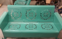 Powder Coated Vintage Metal Swing