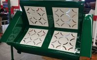 Vintage Metal Glider Powder Coated