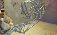 Primer Powder Coated Racing Frame