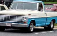 1967 Ford f100 grille anodized silver