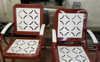 Two toned vintage furniture