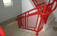 Powder Coated Architectural Wire Mesh Railing