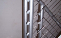 Powder Coated Indoor Stair Cable Railing