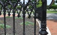 Powder Coated Cast Iron Fence