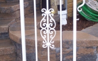 Powder Coated Exterior Railing