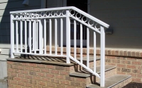 Powder Coated Exterior Railing