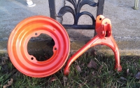 Powder Coated Auto Parts