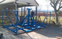 Powder Coated Metal Frame