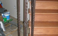 Powder Coated Interior Metal Stair Railing